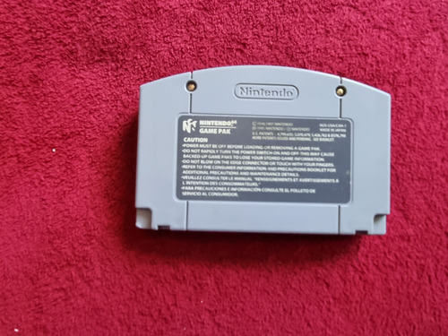 Súper Smash Bros 64 Cartucho Totalmente Original N64 (Usado)