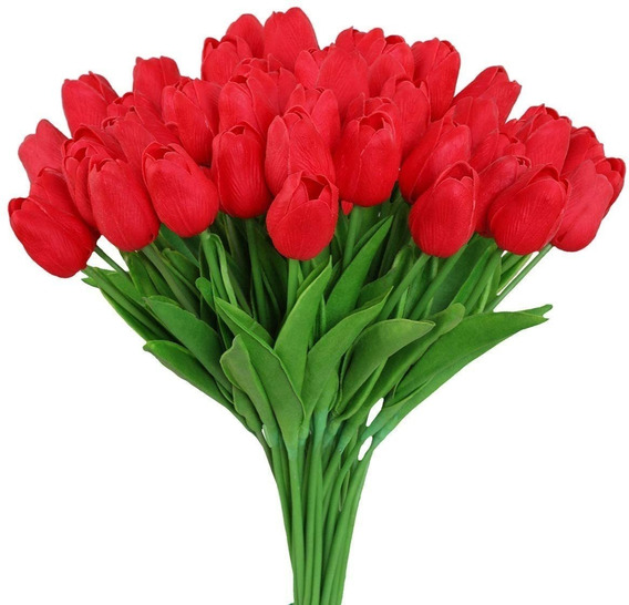 Tulipan Rojo Artificial Mexicano - MercadoLibre.com.mx