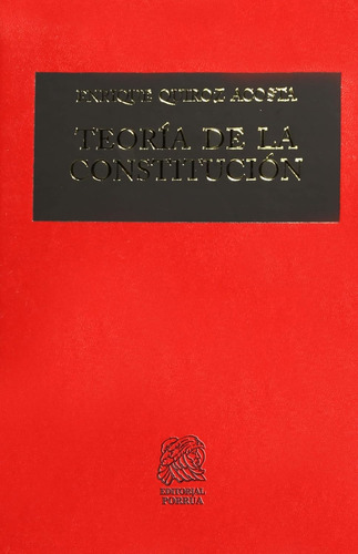 Libro Teoria De La Constitucion *cjs