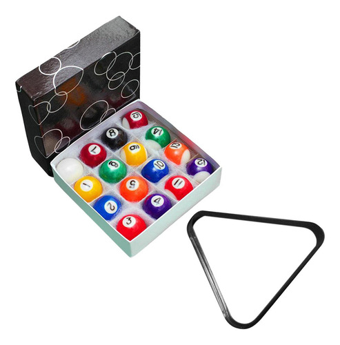 . Juego De 16 Bolas De Billar Pequeñas For Bola De 2,5 Cm