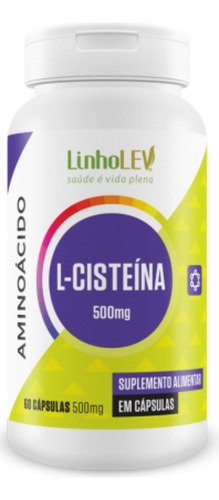 L-cisteína 60 Cápsulas Linho Lev
