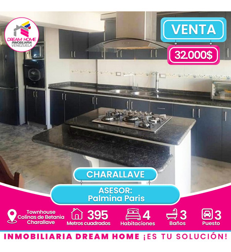 Townhouse En Venta  Colinas De Betania - Charallave