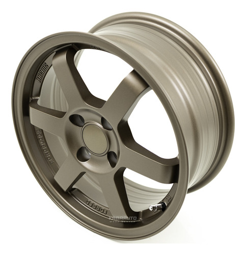 Rodas 15 Rays Te37 V Volk Racing 4x100 Jdm Civic Eg Ek Ej Cor Dourado-escuro