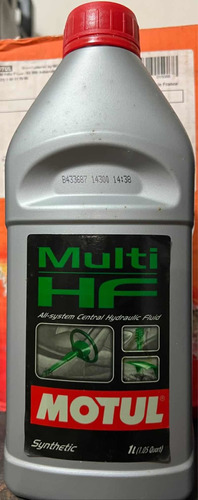 Multi Hf - Aceite Para Dirección Y Sistemas 100% Hidráulicos