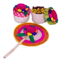 Comprar Dulceros & Abanicos Artesanales Fiesta Mexicana (20 Piezas)