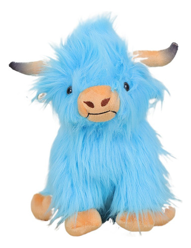 Réplica De La Vaca Escocesa Highland Vaca Larga De Peluche