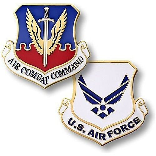 Moneda De Desafío Del Comando De Combate Aéreo De La Fuerza 