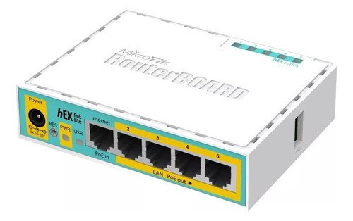 Router Ap Mikrotik Rb750 Con Puertos Poe