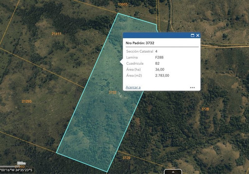Chacra En Venta Proximo Pueblo Eden