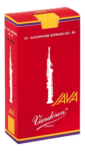 Palhetas Vandoren Java Red Sax Soprano (caixa Com 10) - N° 2