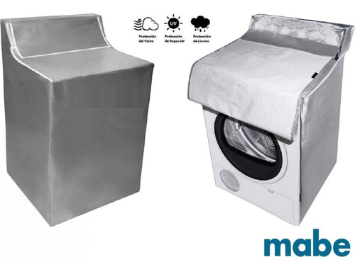 Set Forro Secadora +lavadora Afelpada Mabe