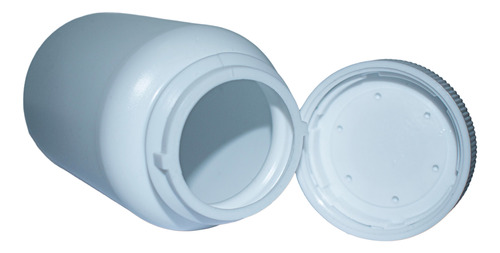 50 Envase Botella Para Talco Polvo 100 Ml Plástico Blanco
