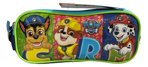 Lapicera Doble Escolar Estuche Ruz Paw Patrol 173695 Crm