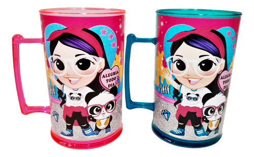 Lembrancinhas Luluca Caneca Panda Luluca Pct. Com 10 Unid.