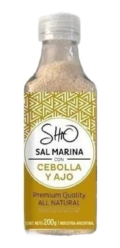 Sal Marina C Cebolla Y Ajo Shio Gourmet 160g Vegan Kosher Dw