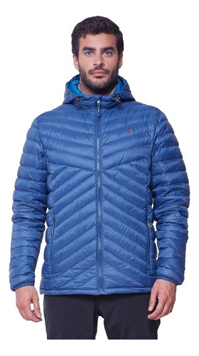 Campera Neegan Montagne Capucha Abrigo Hombre Liviana Prem