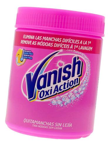 Tira Manchas Em Pó Vanish Oxi Action Pink 450g