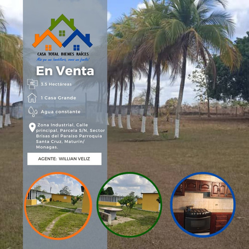 Se Vende Terreno En La Zona Industrial Sector Brisas Del Paraiso Parroquia Santa Cruz