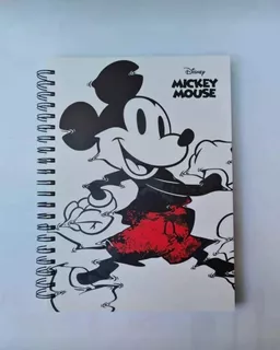 Cuaderno Anillado Espiral A4 Original Licencia Disney