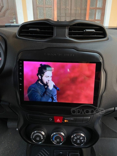 Central Multimidia 9' Jeep Renegade C/ Android + Carplay