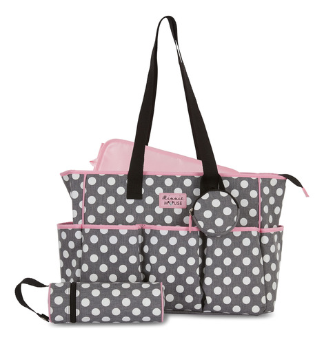 Disney Bolsa De Pañales Y Cambiador Unisex Para Bebé, Est.