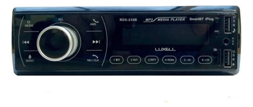 Estéreo Luxell RDX235B con USB, bluetooth y lector de tarjeta SD