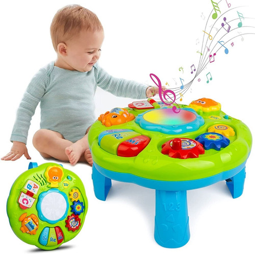 Mesa De Aprendizaje Musical De Juguetes Para Bebés,