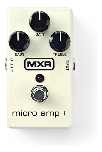 Jim Dunlop Mxr Micro Amplificador + Pedal De Efectos De Guit