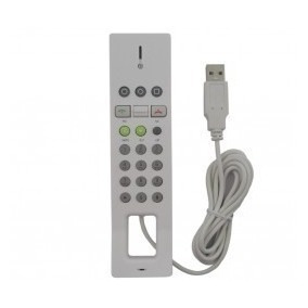 Telefone Voip Skype Phone Ipevo Free 1 Branco