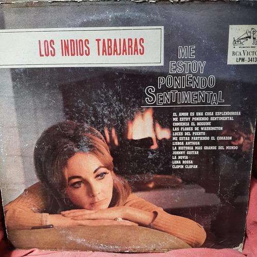 Vinilo Los Indios Tabajaras Me Estoy Poniendo Sentimental O2