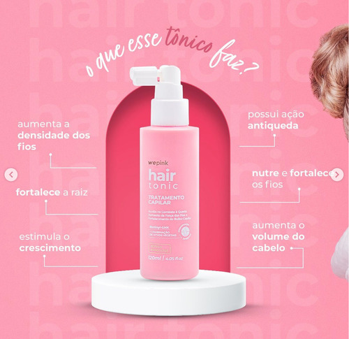 Tônico Capilar Virginia Fonseca - Wepink