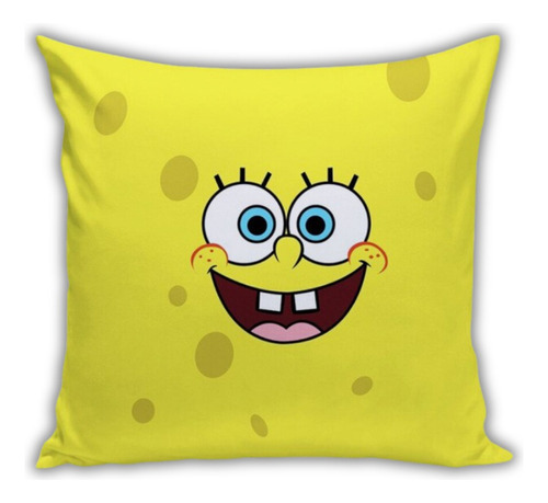 Cojín Almohada Deco Hogar Nickelodeon Bob Esponja Smile