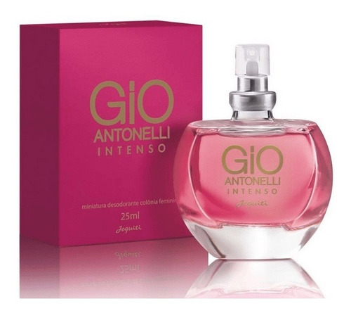 Deo Colônia Gio Antonelli Intenso 25ml - Jequiti Volume da unidade 25 mL