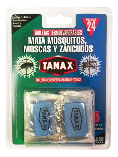 Ahuyenta Zancudos Y Mosquitos Recarga 24 Tabletas Tanax