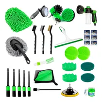 Comprar Kit De Limpieza De Coche Cuidado Automotriz Set 33 Piezas 