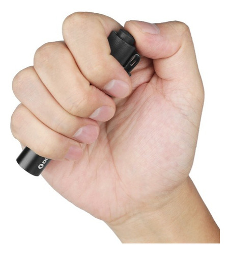 Linterna EDC de bolsillo. Olight i3t 2 Eos, 200 lúmenes, 62 metros, luz blanca - Clip doble: gorra y bolsillo