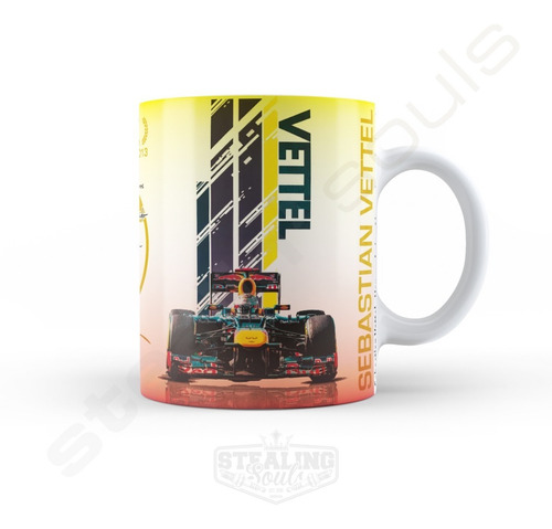 Taza | Sebastian Vettel 12 | World Formula 1 Champion Edtion