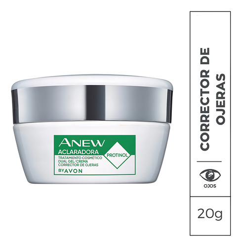 Tratamiento Corrector De Ojeras Sistema Dual Crema Y Gel Anew - Avon