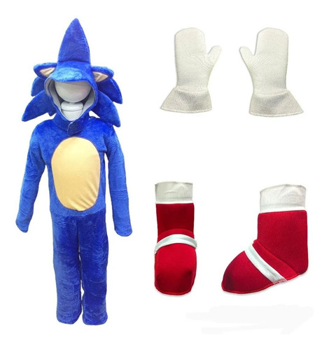 Imagen 2 de 7 de Disfraz De Sonic