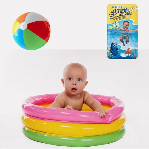 Panales De Natacion Desechables Xs - Little Swimmers (7 Lb-1