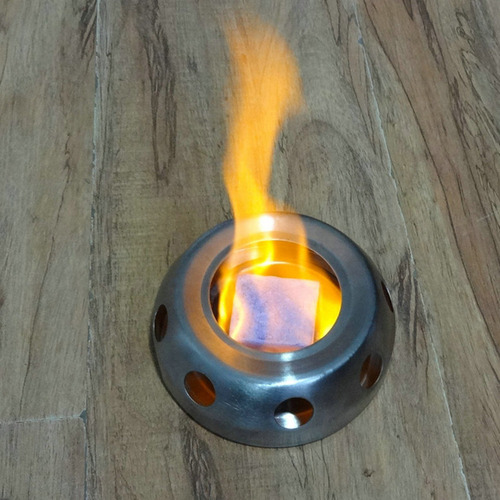 Mini Estufa Portátil De Alcohol Solidificado Para Acampar Y