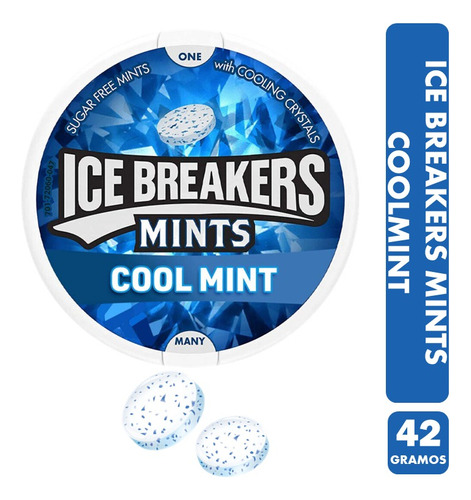 Chicles Ice Breakers Mints - Menta Fresca (42 Gramos)