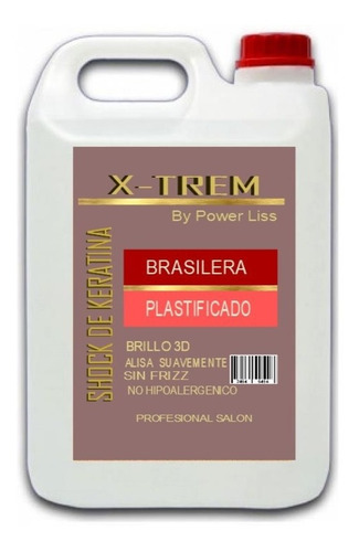 Shock Keratina 5 Litros Anti Frizz Plastificado Envío Pais