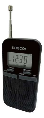Radio  Philco PRC39D PRC39D digital portátil color negro