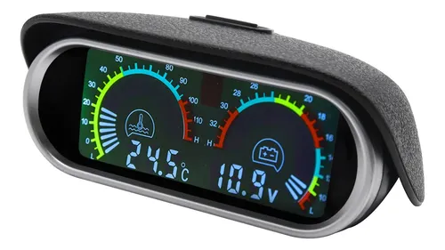 Reloj Digital Inteligente Multifuncional Para Coche, Voltmetro