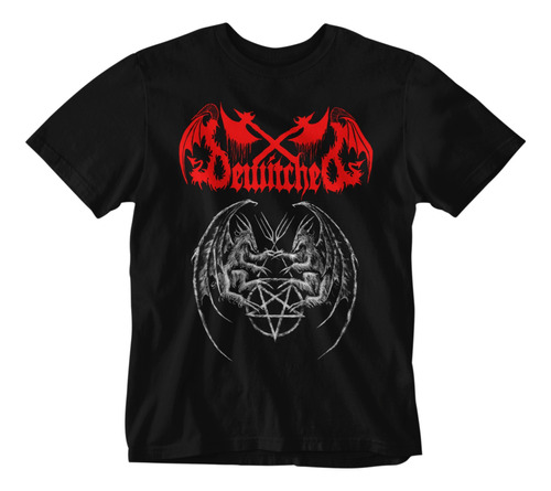 Camiseta Heavy Doom Black Thrash Metal Bewitched C1