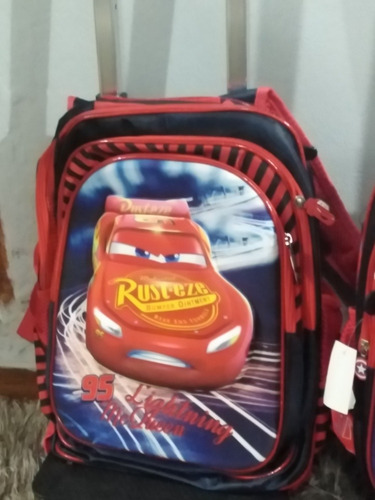 Mochilas De Toy Story Con Carrito Merenderas Y Cartuchera