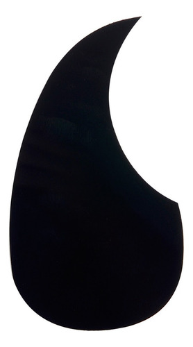 Pickguard Para Zurdo Guitarra Acustica, Clasica Negro Diseño Gota