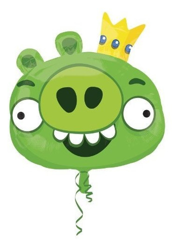 Anagram Angry Birds King Pig Mylar Balloon
