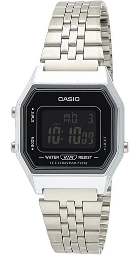 Casio La-680wa-1b - Reloj Digital Para Mujer, Tamaño Mediano